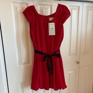 NWT Us Angels Red Dress Sz 16 Nordstrom